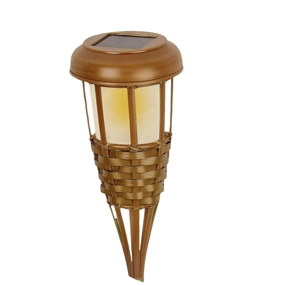 Paradise Solar Accent Lighting GL23922 Unisex 59in Brown Flickering Flame Tiki